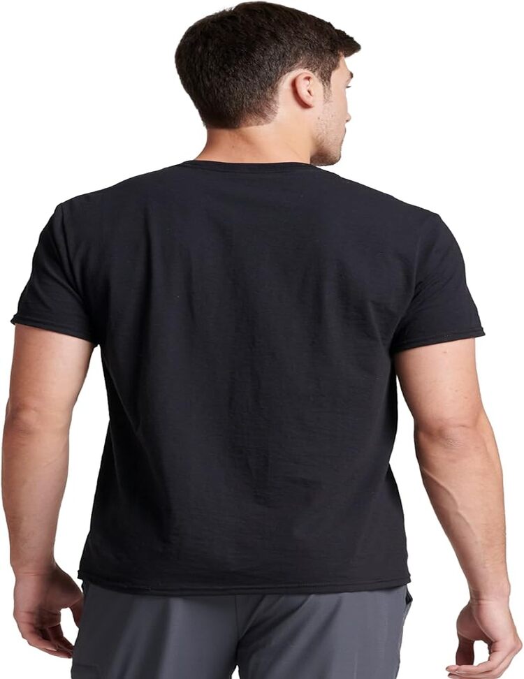 Playera Russell Athletic De Manga Corta Para Hombre, Absorción De Humedad, Protección Contra El Olor, UPF 30, Tallas S-4X