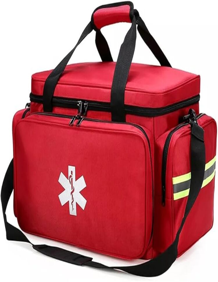 Botiquín Y Paquete De Emergencia Médicos Con Talla Grande,30Cmx50cmx28cm,Organizador De Bolsas De Primeros Auxilios EMS EMT, Bolsa De Transporte De Hombro