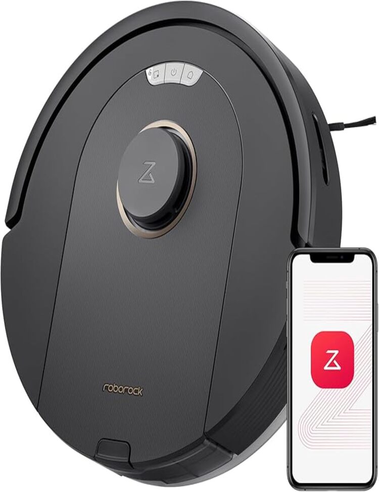 Roborock Combinación De Aspiradora Robot Con Mopa Q5 Pro, Succión De 5500 Pa, Cepillo Duoroller, Navegación Lidar, Aspiradora Robot Con Contenedor De Polvo Grande De 770 Ml, Autonomía De 240 Minutos